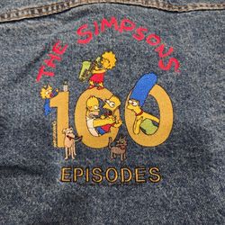 Simpsons 100 Episode Commemorative Denim Jacket