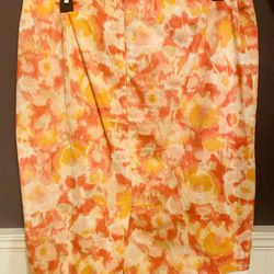 Talbots Floral Skirt