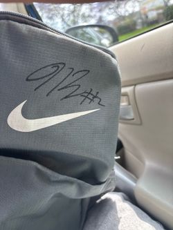 Back pack signed by Jordan bell Nike