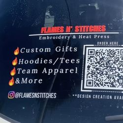 Embroidery heat press, Stickers And Car Decals