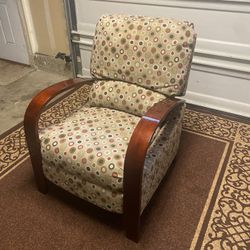 Cherry Wood Recliner - Super Clean Great Condition