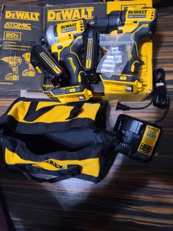 Dewalt 20v Atomic Impac And Drill Combo 