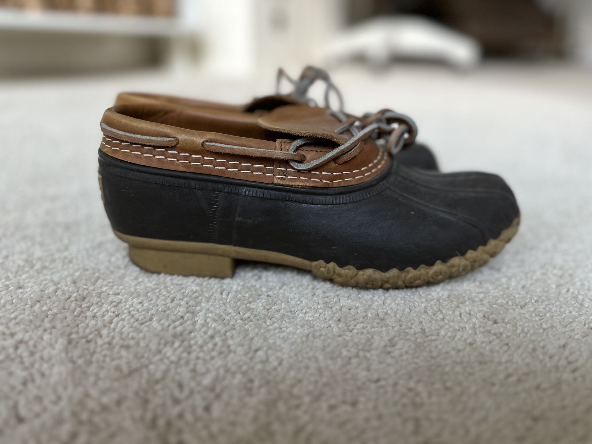 Women's LL Bean Rubber Mocs - size 7.5