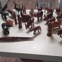 Hand Carved Animals