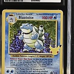 Blastoise Celebrations - Classic Coll 2/102 Base Set Holo 2021 Gem Mint 10