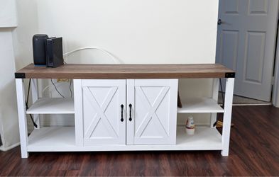 White Tv Stand