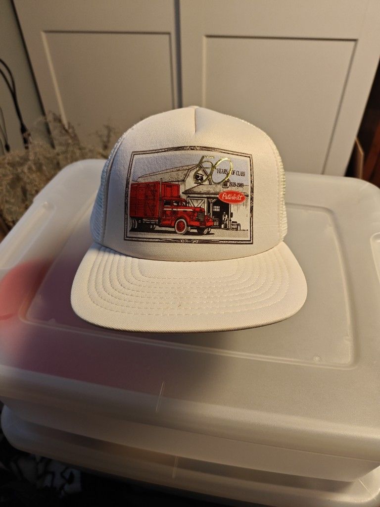 Vintage Peterbilt 50 Year Anniversary Hat