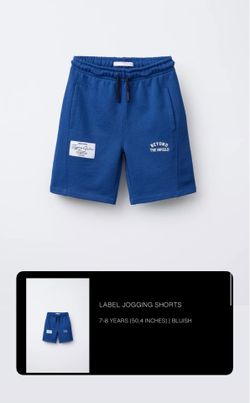 Zara boy shorts
