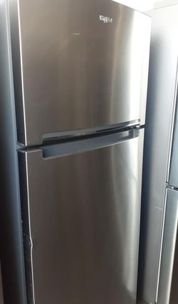 Whirlpool Top Mount Stainless Steel Fridge
