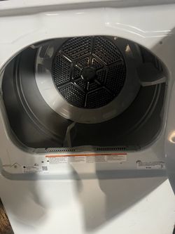 GE Appliances White Front-Load Dryer