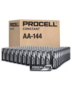 Procell AA Batteries Case Of 144 Batteries