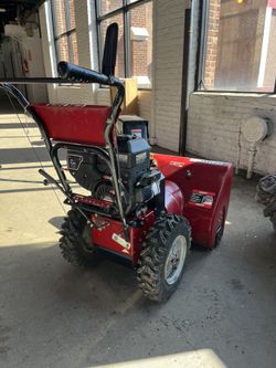 Snow Blower First Come First Take