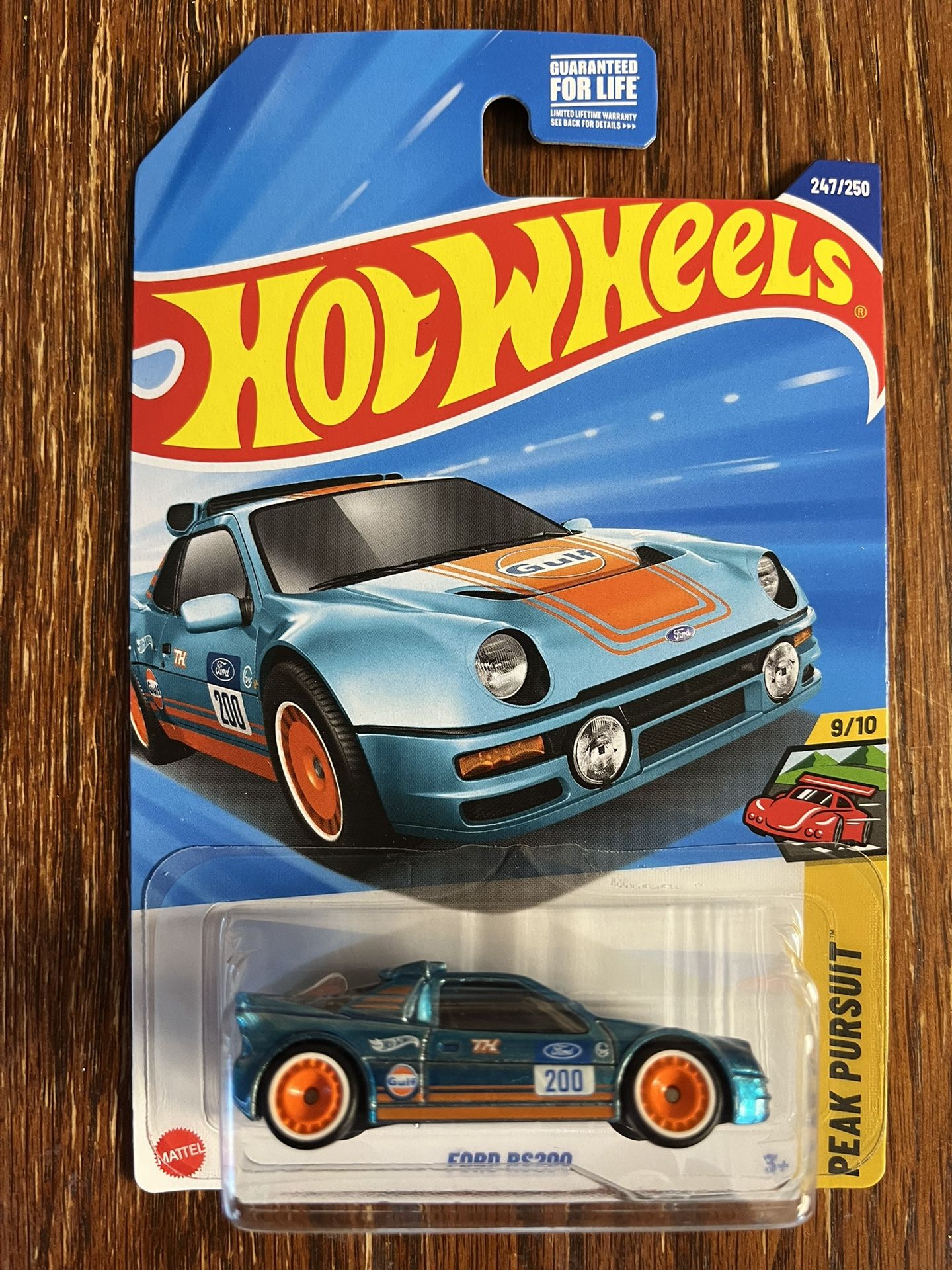 Hot Wheels Ford Rs200 Super Treasure Hunt
