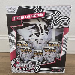 For Sale:
Brand New in Box Pokemon Trading Card Game TCG Scarlet & Violet White Flare Binder Collection