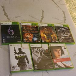 Xbox 360 Games Sold All Together In Package