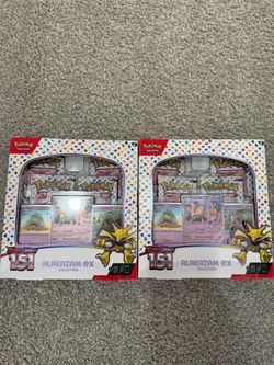 Pokémon Scarlet & Violet 151 Alakazam ex Collection Box x2