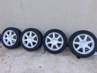 Wheels and tire
