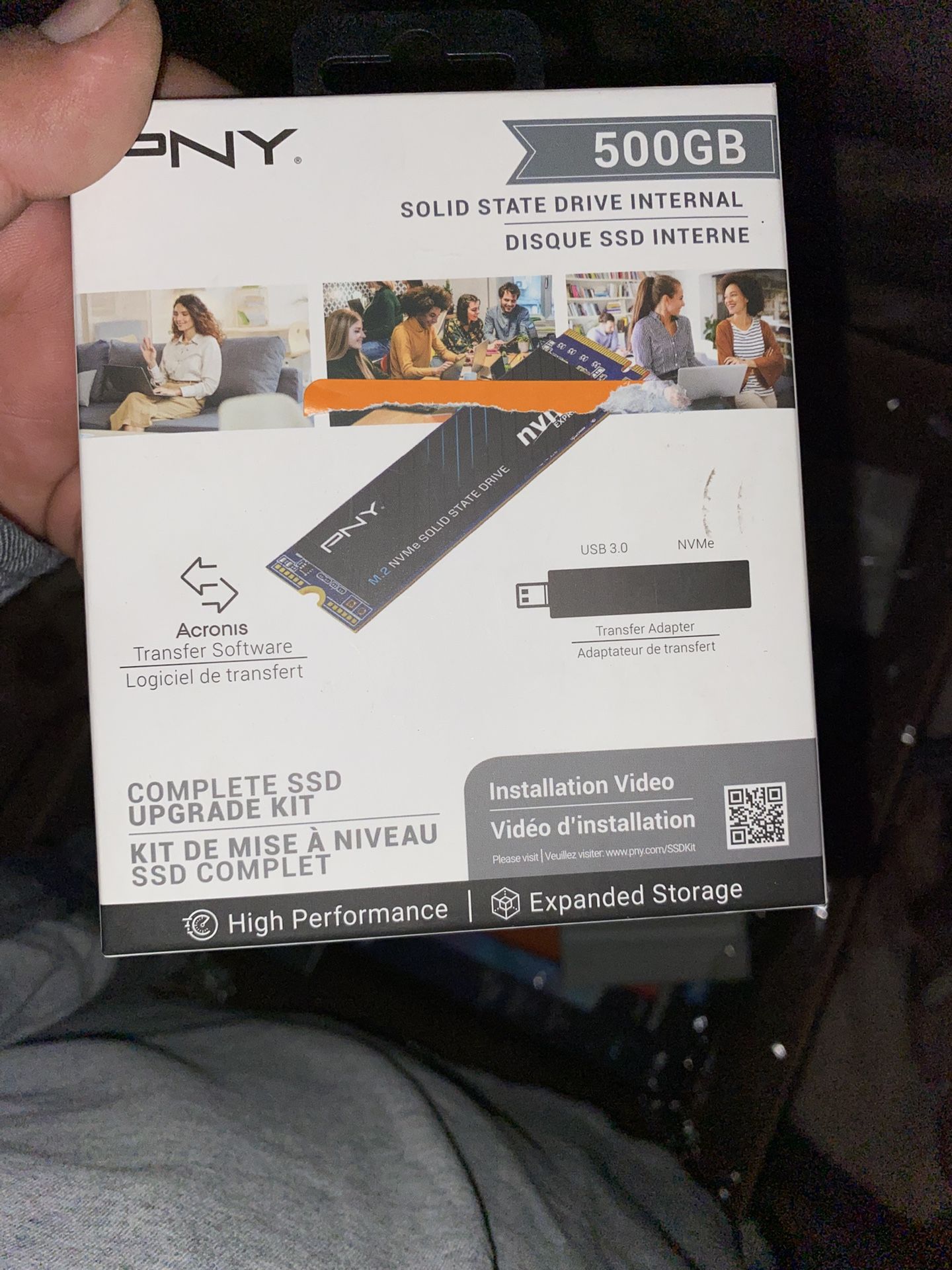 PNY CS900 500GB 2.5” SATA III Internal Solid State Drive