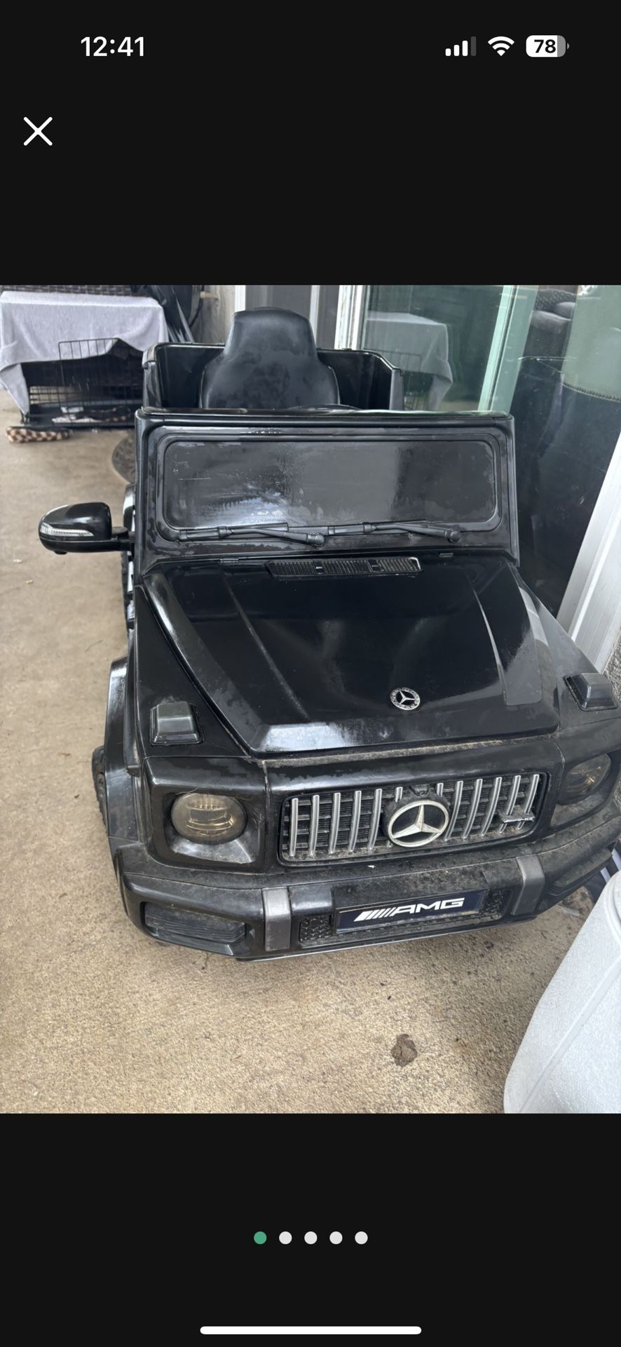 AMG Mercedes G63 Toddler Car With Remote 