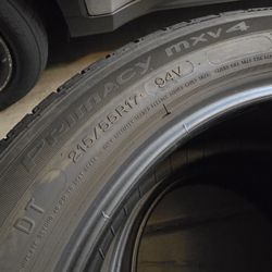 Michelin Primacy MXV4 Size 215/55R17