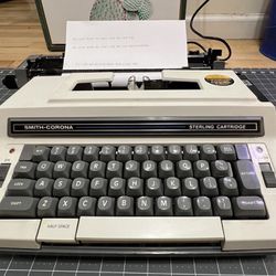 Vintage Smith Corona Typewriter