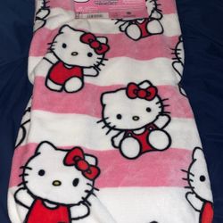 Hello kitty blanket 