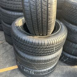 Set of 4 good used tires, 95% tread life left 226/60/16 Michelin