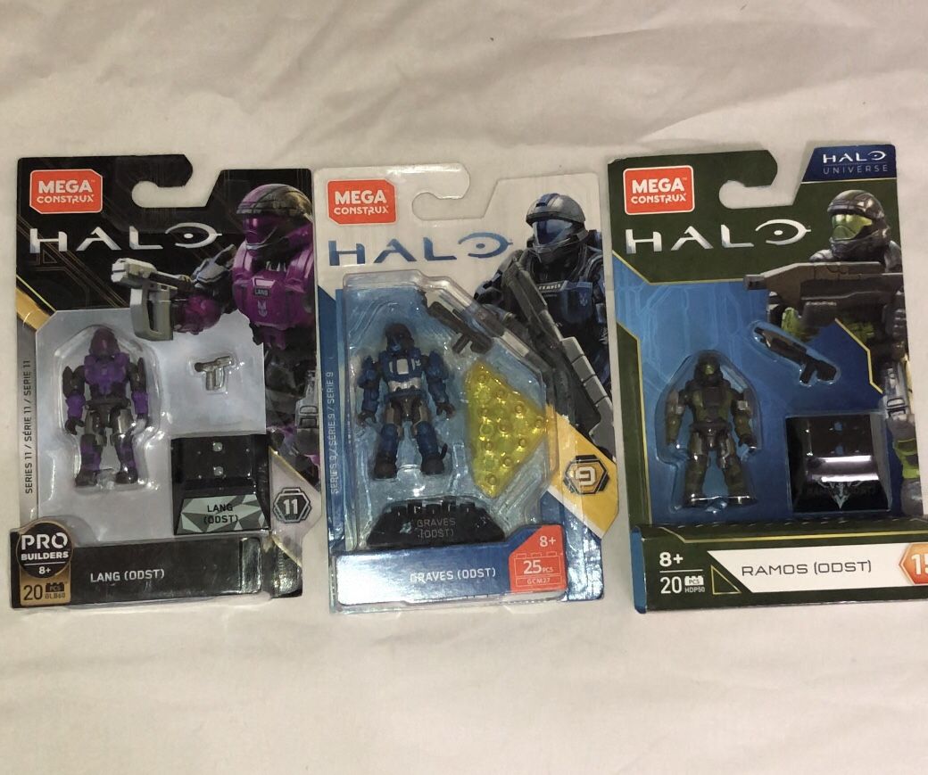 Halo Mega Odst Lang, Graves And Ramos