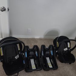 Two car seat and wagon