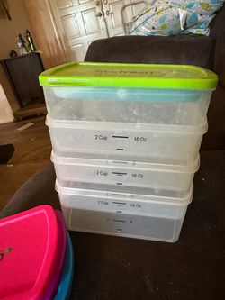 Fit & Fresh 2 Cup Food Storage Containers Set