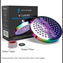 Brandnew Shower Head - High Pressure Rain - Premium Quality Luxury Design - 1-Min Install - Easy Clean Adjustable Replacement for Your Bathroom Shower