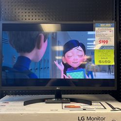 32” LG IPS FHD Monitor 