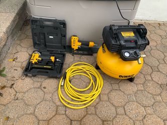 DeWalt Air Compressor & Nailers