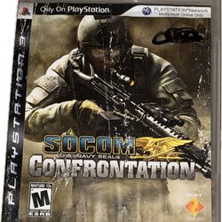 SOCOM: U.S. Navy SEALs Confrontation (Sony PlayStation 3) CIB PS3