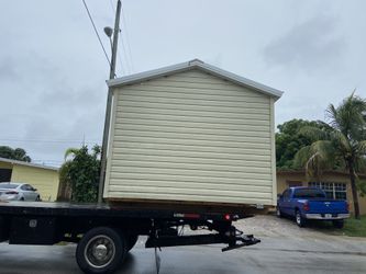 Sheds relocated,,, movemo casita de patio Rv container