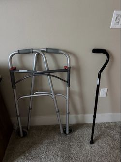 walker & cane