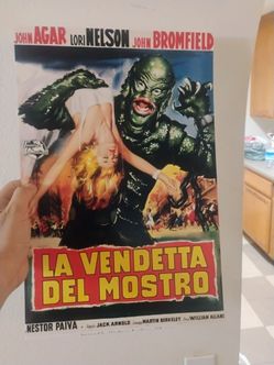 New poster 12x18 revenge of the creature of the black lagoon