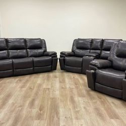 5108 Brown - 2PC Reclining Living Room Set

