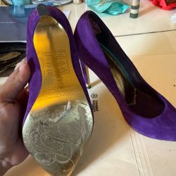 Ted baker purple heels