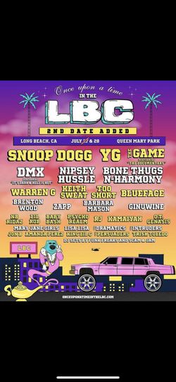 2 Lbc concert tickets obo