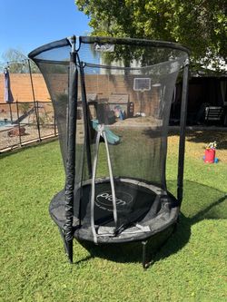 Plum Kids Trampoline with Safety Enclosure – Good Condition