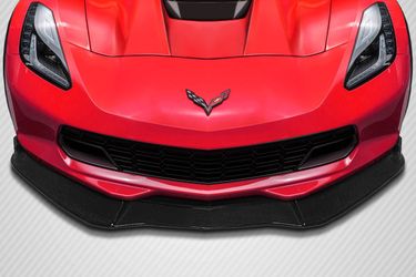 Blemished 2014-2019 Chevrolet Corvette C7 Carbon Creations DriTech GT Concept Front Lip Under Air Dam Spoiler - 1 Piece