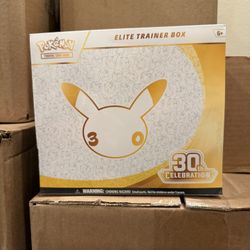 Pokemon 30th Celebration ETB