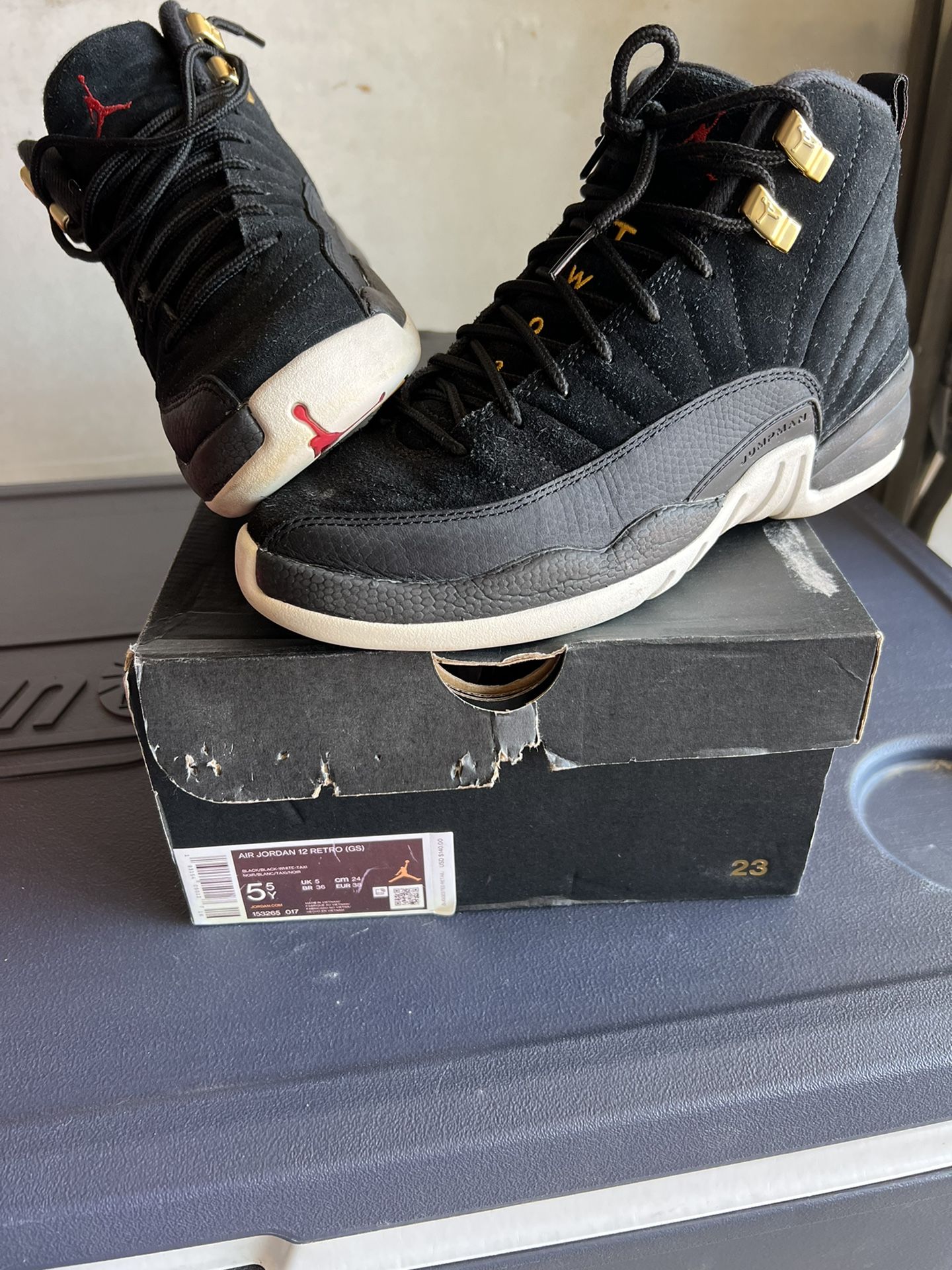 Jordan 12 Retro GS Size 6