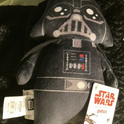 Petco Star Wars Darth Vader  Blanket w/ Pillow (Stuffed Toy) Excellent Holiday Hanukkah Christmas Gift for STARWARS & Dog Lovers