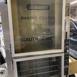 Subway baking oven with racks (Nu-vu Equipment) 