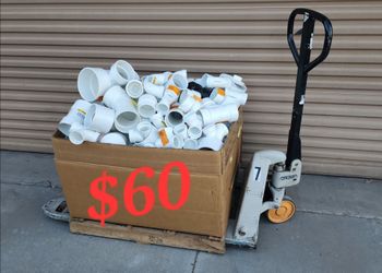Assorted PVC Plumbing Fittings – $60