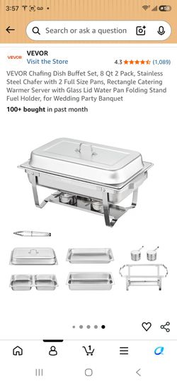 Chafing dishes