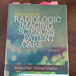 Introduction To Radiologic And Imaging Science 
