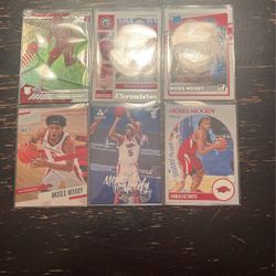 moses moody lot of 6 (rookies)